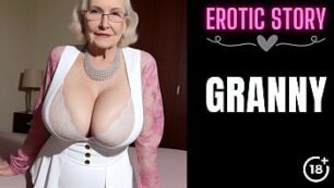 Busty granny