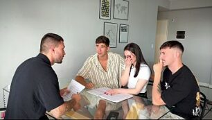 Partouze etudiante